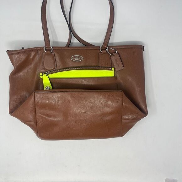 Coach Brown Authentic Shoulder Bag With Hang Tag - Picture 2 of 11
